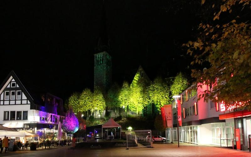 Lennestadt leuchtet! Altenhundem-Marktplatz©Stadt Lennestadt